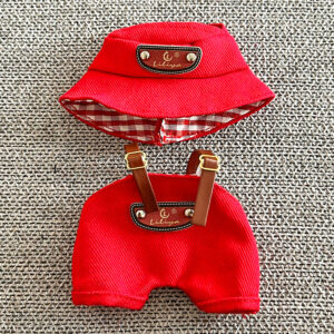 Classic Red Overalls Set