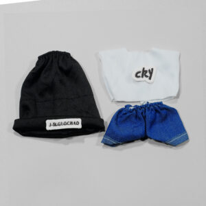 Trendy Clothing 3-Piece Set: Top + Pants + Hat Accessories