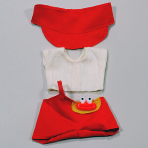 Silly Sausage-Lip 3-Piece Set: Shirt + Bottoms + Hat Accessory